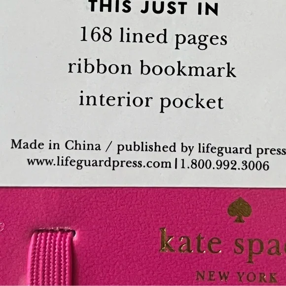 Kate Spade mini notebook - Picture 5 of 6